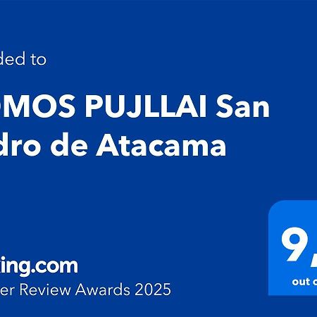 Domos Pujllai San Pedro De Atacama Hotel Exterior foto